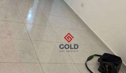 Apartamento com 2 dormitórios para alugar, 53 m² por R$ 1.820,00/mês - Vila Camilópolis - Santo André/SP