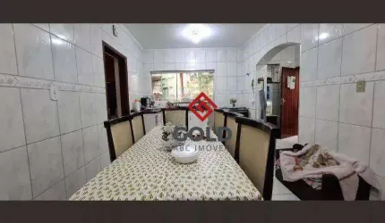 Sobrado com 3 dormitórios à venda, 110 m² por R$ 610.000,00 - Vila Alzira - Santo André/SP
