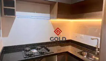 Apartamento com 2 dormitórios para alugar, 55 m² por R$ 3.145,00/mês - Campestre - Santo André/SP