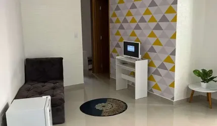 Apartamento com 2 dormitórios para alugar, 50 m² por R$ 2.780,01/mês - Vila Assunção - Santo André/SP