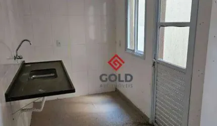 Apartamento com 2 dormitórios para alugar, 50 m² por R$ 1.670,01/mês - Jardim Ana Maria - Santo André/SP