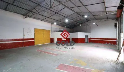 Galpão para alugar, 450 m² por R$ 9.613,00/mês - Vila Pires - Santo André/SP