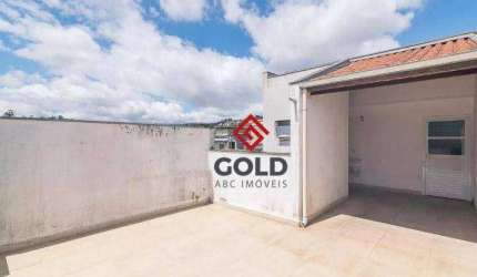 Cobertura com 2 dormitórios, 84 m² - venda por R$ 300.000,00 ou aluguel por R$ 1.691,00/mês - Cidade São Jorge - Santo André/SP
