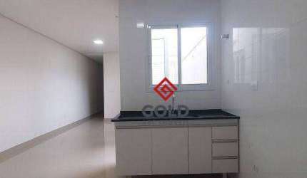 Apartamento com 2 dormitórios para alugar, 52 m² por R$ 1.906,00/mês - Parque Oratório - Santo André/SP