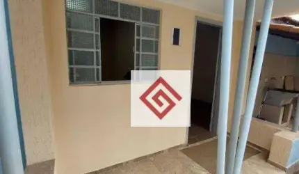Casa com 1 dormitório para alugar, 50 m² por R$ 1.090,00/mês - Parque João Ramalho - Santo André/SP