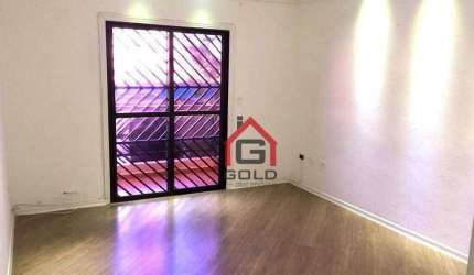 Apartamento com 3 dormitórios, 87 m² - venda por R$ 560.000,00 ou aluguel por R$ 3.119,46/mês - Vila Alice - Santo André/SP