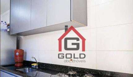Apartamento com 2 dormitórios, 55 m² - venda por R$ 320.000,00 ou aluguel por R$ 2.607,90/mês - Parque Novo Oratório - Santo André/SP