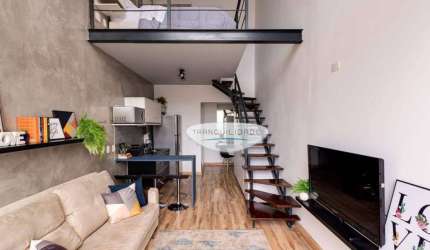Studio à venda, 46 m² por R$ 1.020.000,00 - Berrini - São Paulo/SP