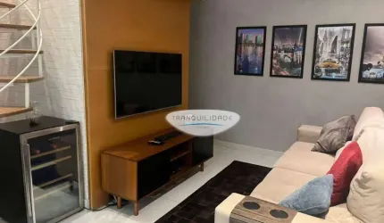 Apartamento Duplex para alugar, 95 m² por R$ 4.981,99/mês - Morumbi - São Paulo/SP