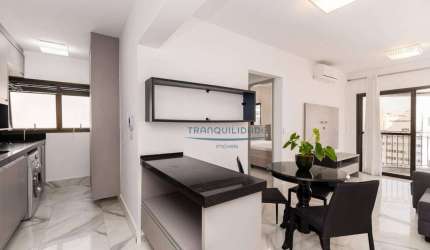 Apartamento com 1 dormitório para alugar, 42 m² por R$ 7.152,00/mês - Itaim Bibi - São Paulo/SP