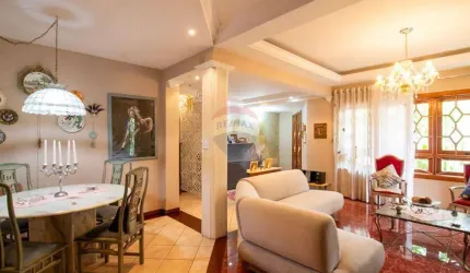 SOBRADO LUXUOSO COM PISCINA E ADEGA SUBTERRANEA  E  03  DORMITORIOS NO JARDIM SANTA CLARA -GUARULHOS