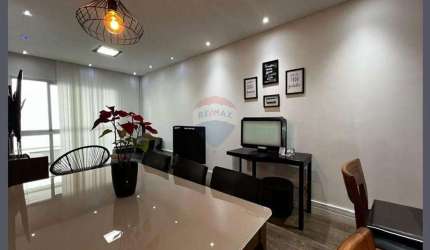 APARTAMENTO 81 M²  3 DORM ( 1 SUITE) 2 VAGAS  - SACADA COM CHURRASQUEIRA