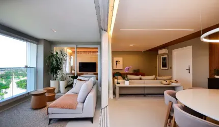 Lindo apartamento no Helbor Landscape Ecoville 3 Suites e 4 vagas mais depósito, unidade de revenda.