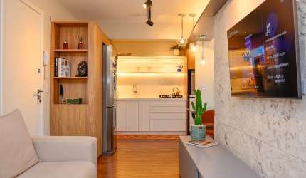 Apartamento a venda mobiliado com 2 quartos  Cabral