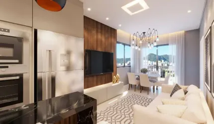 Lindo apartamento novo para mora em Porto Belo SC 2 suites