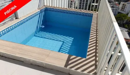 COBERTURA 3 QUARTOS + Gabinete com Piscina à Venda Ondina Salvador Ba
