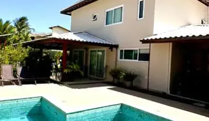 4 QUARTOS 3 SUÍTES PISCINA DECORADA À VENDA LAURO DE FREITAS BA