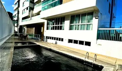 Cobertura de luxo com 3 quartos e vista espetacular em Pitangueiras, Lauro de Freitas-BA! Agende sua visita agora!