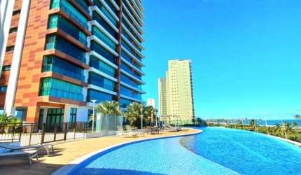Imperdível! Apartamento de luxo com vista mar no D'Azur - Odebrecht, Salvador-BA, 4 suítes, 242m², 4 vagas - Aproveite!