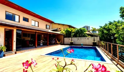 Imperdível Casa de Luxo à Venda em Pituaçu, Salvador-BA: 4 Quartos, 3 Suítes, 6 Vagas de Garagem. Condomínio Jardim Califórnia