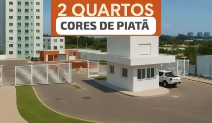 Apartamento à venda em Salvador-BA, 2 quartos 1 vagas de garagem em Piatã - Oportunidade única!