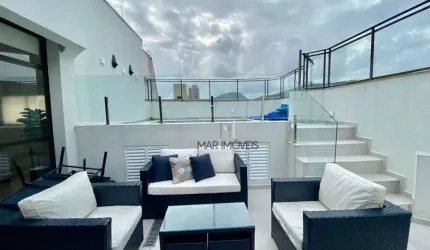 Cobertura com 3 dormitórios à venda, 173 m² por R$ 800.000,00 - Enseada - Guarujá/SP