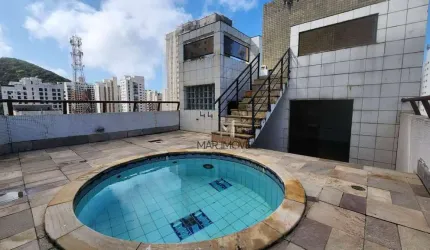 Cobertura à venda, 230 m² por R$ 900.000,00 - Pitangueiras - Guarujá/SP