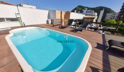 Apartamento à venda, 175 m² por R$ 949.000,00 - Praia do Tombo - Guarujá/SP