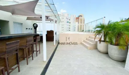Cobertura com 4 suítes à venda, 320 m² por R$ 1.800.000 - Jardim Astúrias - Guarujá/SP