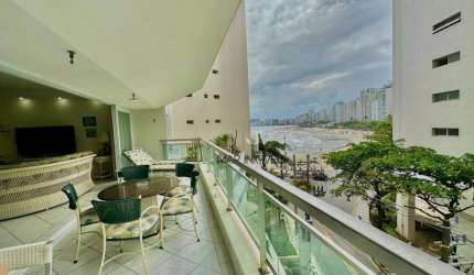 Apartamento com 4 dormitórios à venda, 260 m² por R$ 1.250.000,00 - Pitangueiras - Guarujá/SP