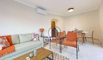 Apartamento à venda, 105 m² por R$ 695.000,00 - Pitangueiras - Guarujá/SP