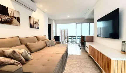 Apartamento com 2 dormitórios à venda, 85 m² - Praia do Tombo - Guarujá/SP