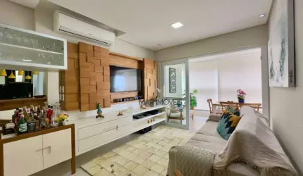 Apartamento com 3 dormitórios à venda, 115 m² por R$ 1.250.000,00 - Pitangueiras - Guarujá/SP