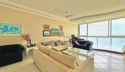 Apartamento com 4 dormitórios à venda, 172 m² por R$ 1.350.000,00 - Pitangueiras - Guarujá/SP