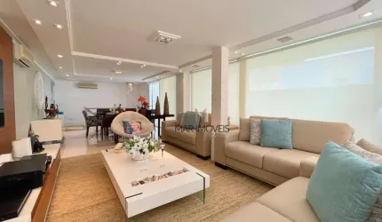 Cobertura com 4 dormitórios à venda, 315 m² por R$ 1.800.000,00 - Praia da Enseada - Guarujá/SP
