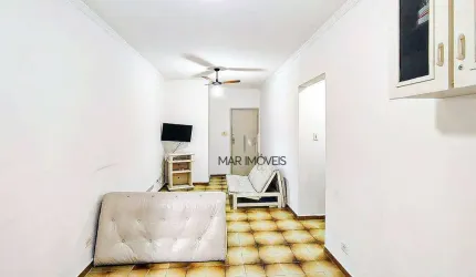 Apartamento com 1 dormitório para locação, 57m² por R$ 2.500 - Enseada - Guarujá/SP