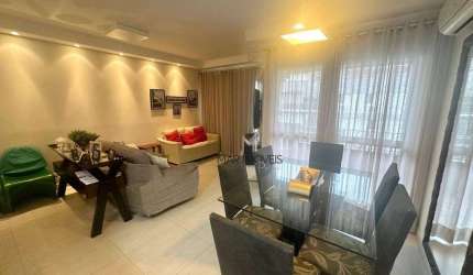 Apartamento com 3 dormitórios à venda com 100 m² por R$ 550.000,00 - Enseada - Guarujá / SP