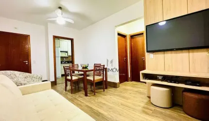 Apartamento com 3 dormitórios à venda, 70 m² por R$ 750.000,00 - Praia do Tombo - Guarujá/SP