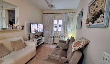 Praia da Enseada, apartamento 02 dormitóios, otima localização