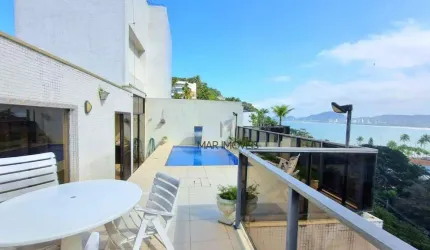 Cobertura duplex no canto do Tortugas a 100 metros da praia da Enseada no Guarujá!