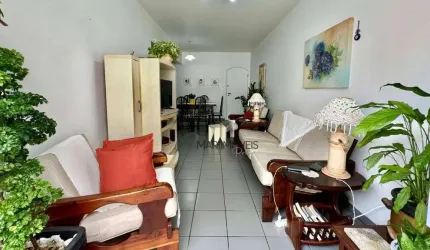 Apartamento com 3 dormitórios à venda, 100 m² por R$ 510.000,00 - Praia do Tombo - Guarujá/SP