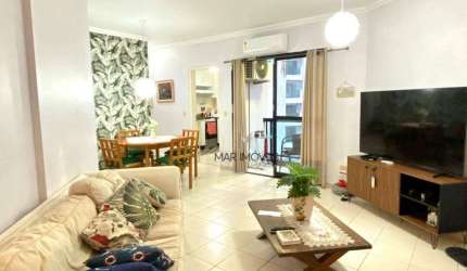 Apartamento com 2 dormitórios à venda, 75 m² por R$ 530.000,00 - Pitangueiras - Guarujá/SP