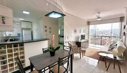 Apartamento reformado com 1 dormitório à venda, 65 m² por R$ 340.000 - Enseada - Guarujá/SP