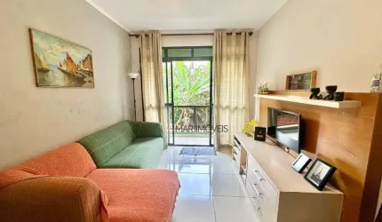 Apartamento com 2 dormitórios e sacada á venda no tombo