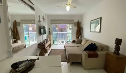 Apartamento com 2 dormitórios, 69 m² - venda por R$ 589.000,00 ou aluguel por R$ 6.625,00/mês - Tombo - Guarujá/SP
