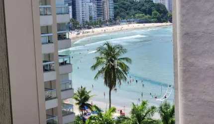 Apartamento com 3 dormitórios para alugar, 95 m² por R$ 5.500,02/mês - Asturias - Guarujá/SP