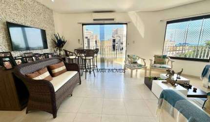 Apartamento com 3 dormitórios à venda, 180 m²- Praia da Enseada - Guarujá/SP
