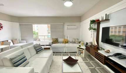 Apartamento com 3 dormitórios à venda, 140 m² por R$ 650.000,00 - Pitangueiras - Guarujá/SP