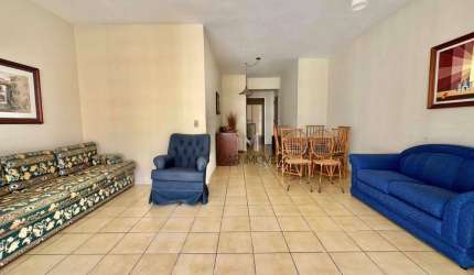 Apartamento com 3 dormitórios, 115 m² - venda por R$ 530.000,00 ou aluguel por R$ 4.250,02/mês - Pitangueiras - Guarujá/SP