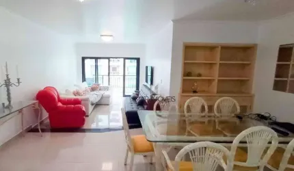 Apartamento com 3 dormitórios para alugar, 165 m²- Praia das Pitangueiras - Guarujá/SP